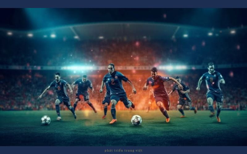 Background bóng đá chuyên nghiệp